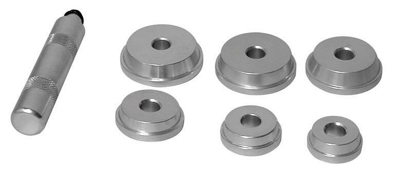 kit guia para instalacion de rodamientos incluye 6 guias de aluminio