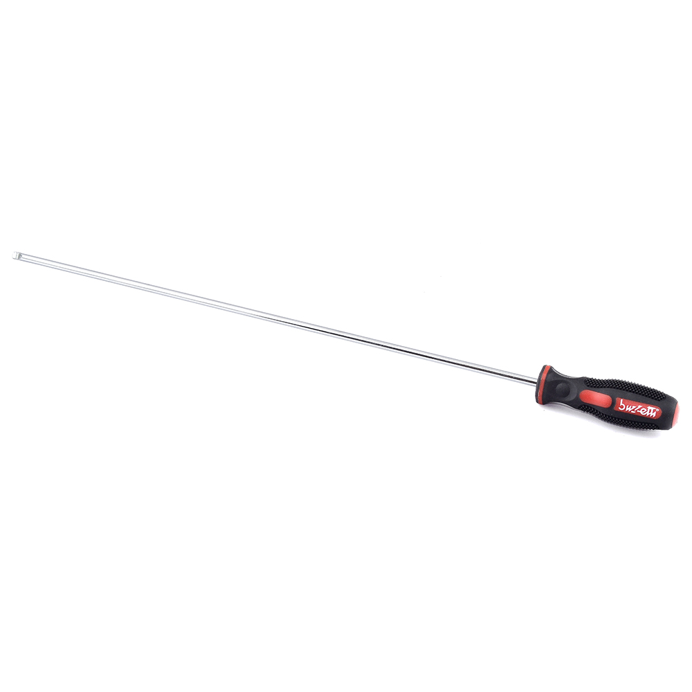 destornillador de mantenimiento con punta plana de 4mm largo 300mm
