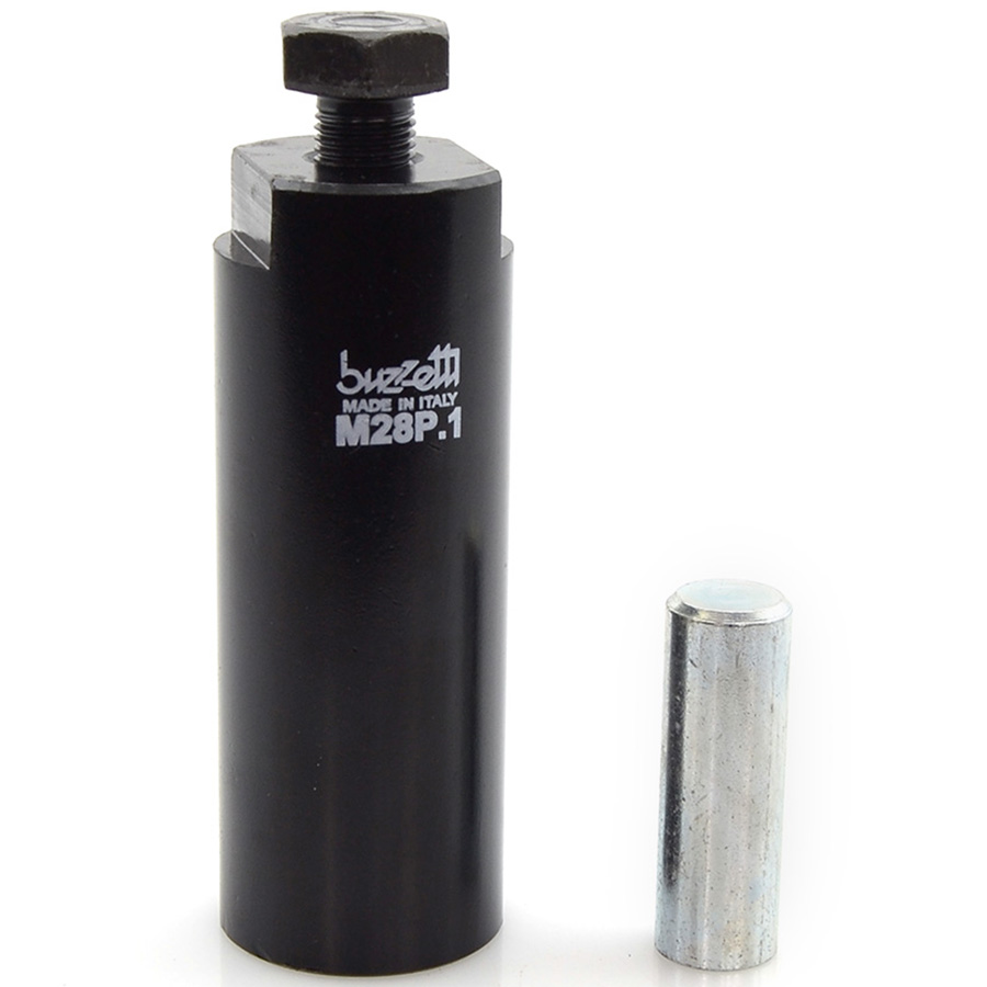 extractor con funda protectora de rosca ø28x1