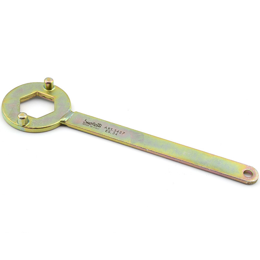 bloqueador de embrague hex 34 para motores piaggio - herramienta para bloquear polea con hexágono 58mm