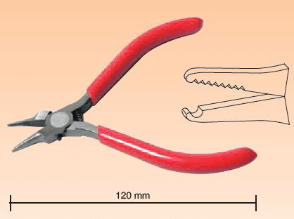 alicates circlip para extraccion de piston