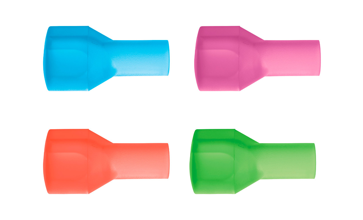 recambio válvula big bite pack de 4 colores