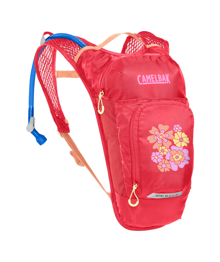 mochila de hidratación con diseño floral mini mule 1.5l