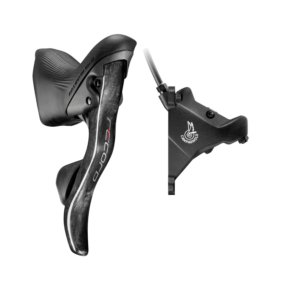 maneta freno/cambio izquierda hidraulico pinza delantera record ep 2v 160 mm flat mount