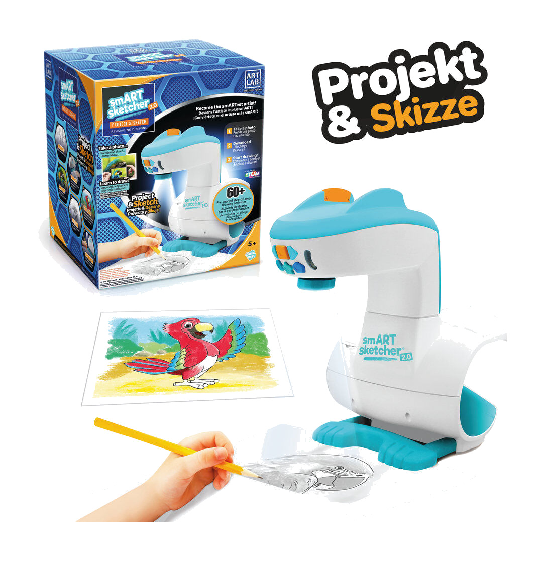 proyector de dibujo infantil art lab smart sketcher 2.0