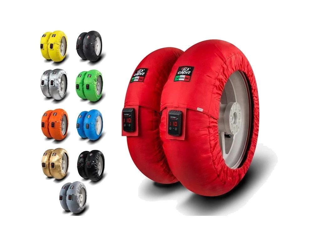 calentadores suprema vision para moto suprema vision heaters (front 115-120-125/17” / rear ≤180/55/17”)