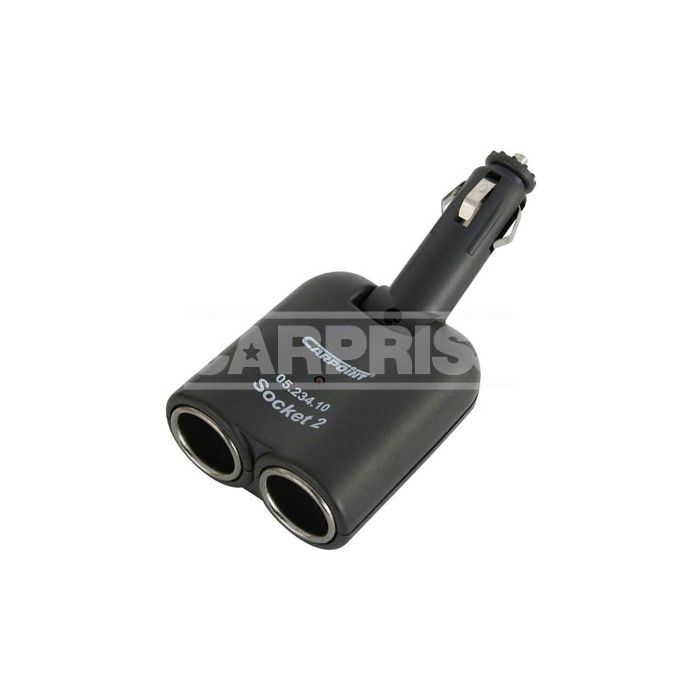 enchufe mechero doble regulable 12v 5 amp