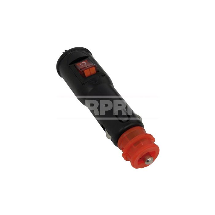 macho conector encendedor con interruptor on/off