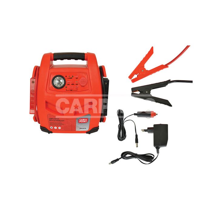 arrancador batería 2 en 1 led 900a 12v 17ah