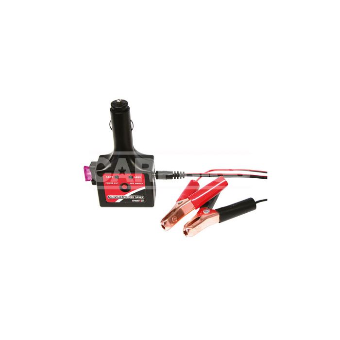 mantenedor memoria para cambio de batería 12v/9v dc 3a 2m