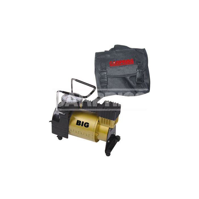 compresor de aire + bolsa big metal 12v