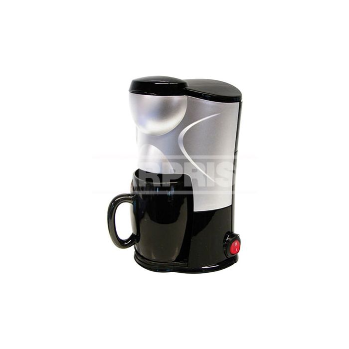 cafetera con taza porcelana 12v 170w 150 ml