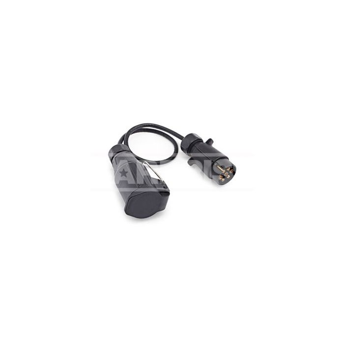 CARPRISS Anhängerstecker Adapter/Verlängerungskabel 7 auf 13 polig 40 CM - Bild 1 von 1