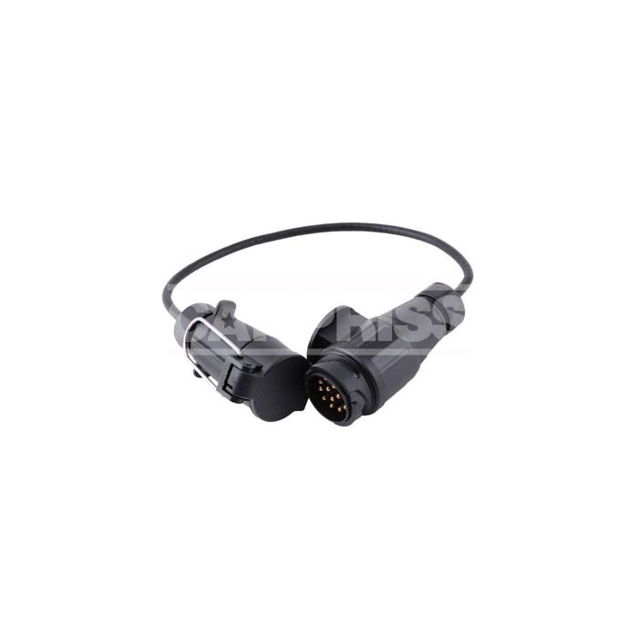 adaptador/alargador enchufe remolque 13 a 7 polos cable 40 cm