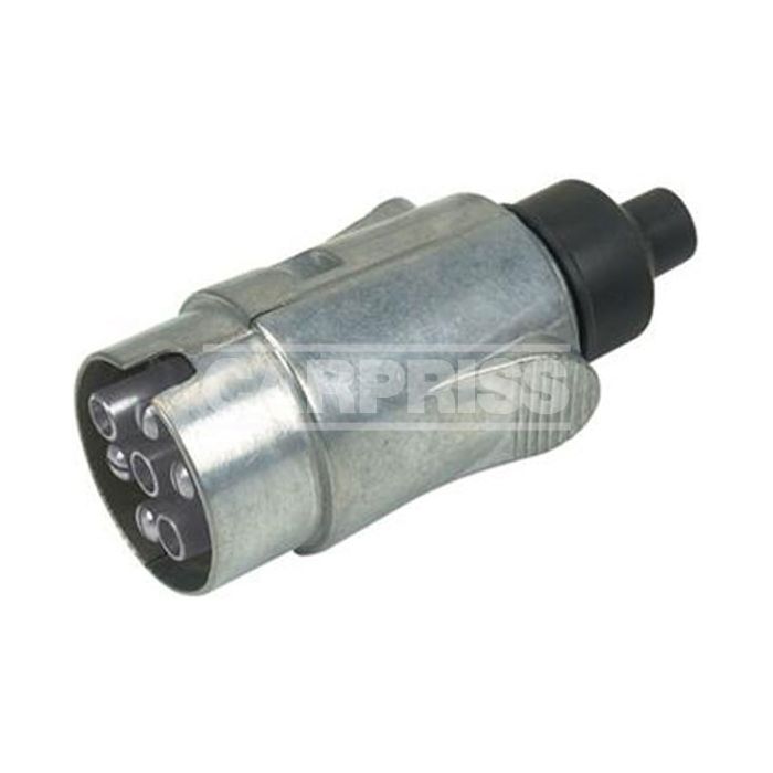 conector enchufe remolque 7 polos aluminio