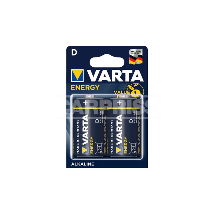 blister 2 pilas alcalinas lr20 d