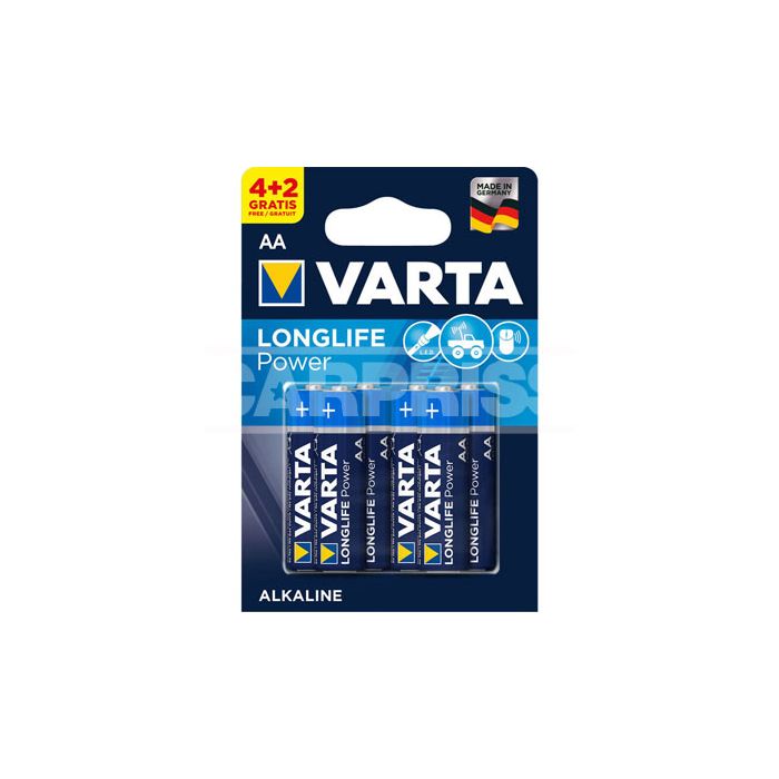 blister 4+2 pilas alcalinas lr6 aa