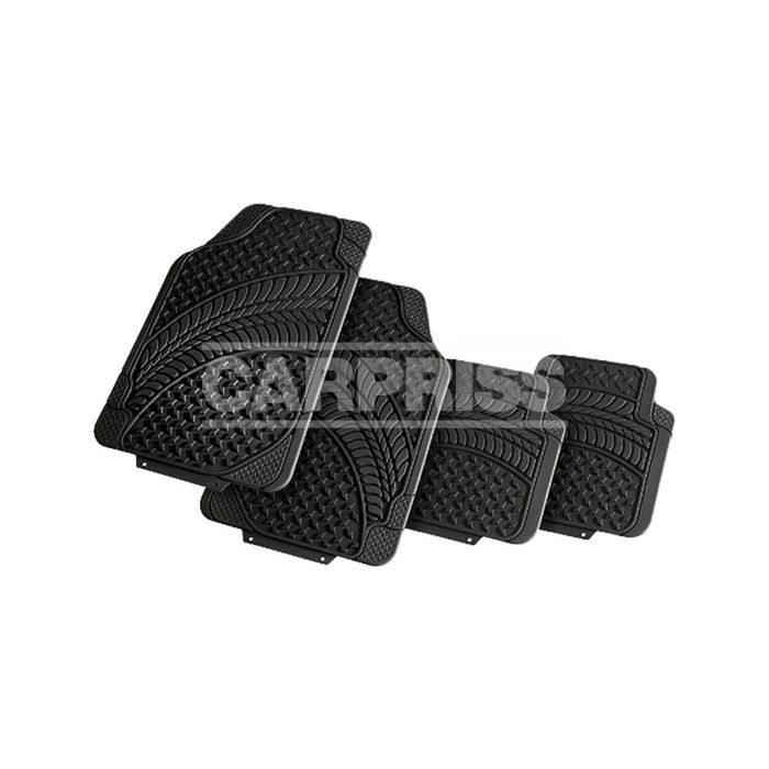 juego 4 alfombrillas universales recortable pvc tyre