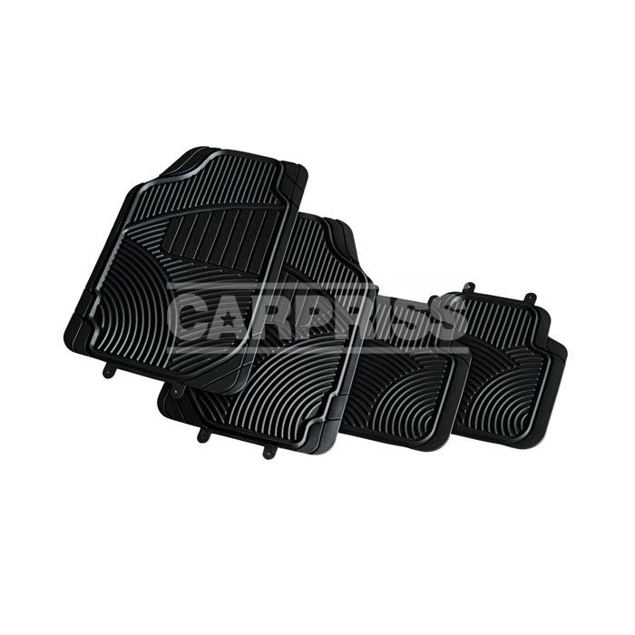juego 4 alfombrillas universales recortable pvc wave