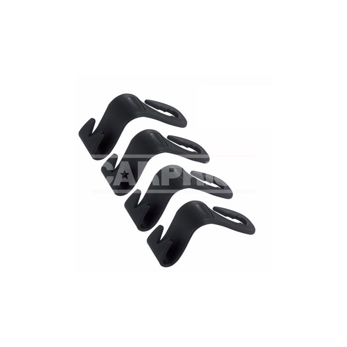 juego 4 ganchos para reposa cabezas 7x8.5 mm
