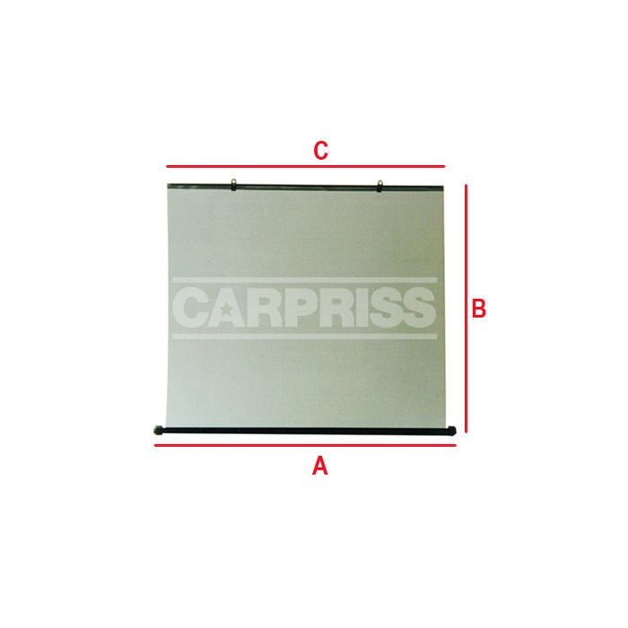 CARPRISS Extra lange hintere Sonnenblende 90X67X81 CM - Bild 1 von 1