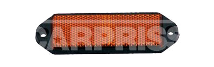 catadióptrico reflectante rectangular para atornillar 38mm x 95mm (1ud)