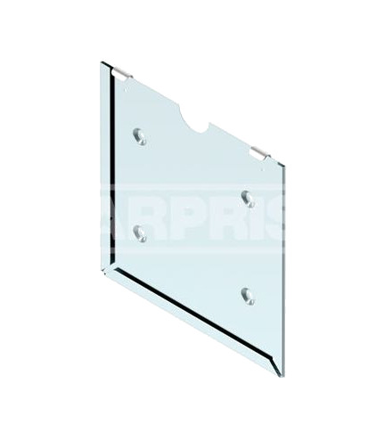 soporte de placa con pletinas seguridad acero inox 300x300