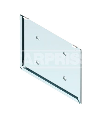 soporte de placa con pletinas seguridad acero inox 400x300