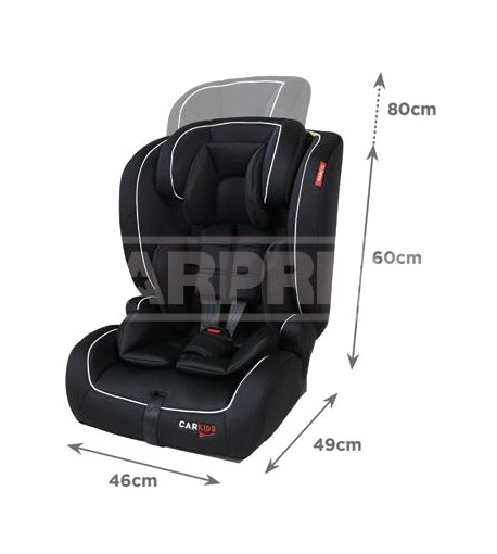 silla infantil silleta para coche con isofix grupo i, ii, iii