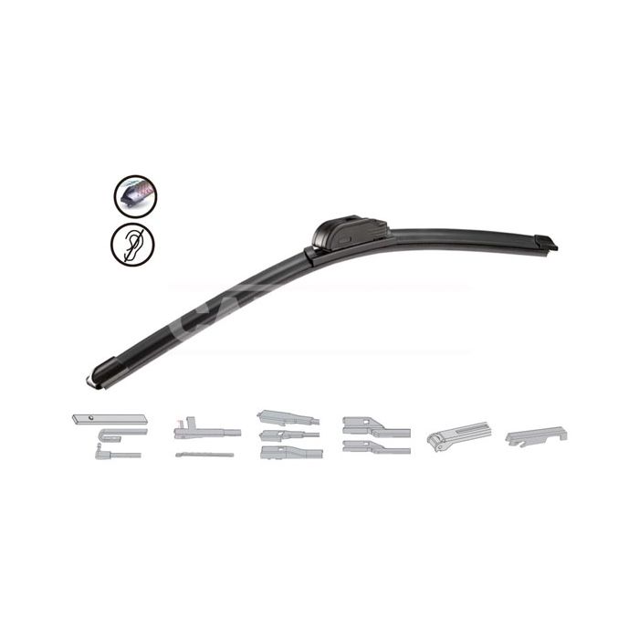 limpiaparabrisas flexible jet 43 cm/17" (1u)