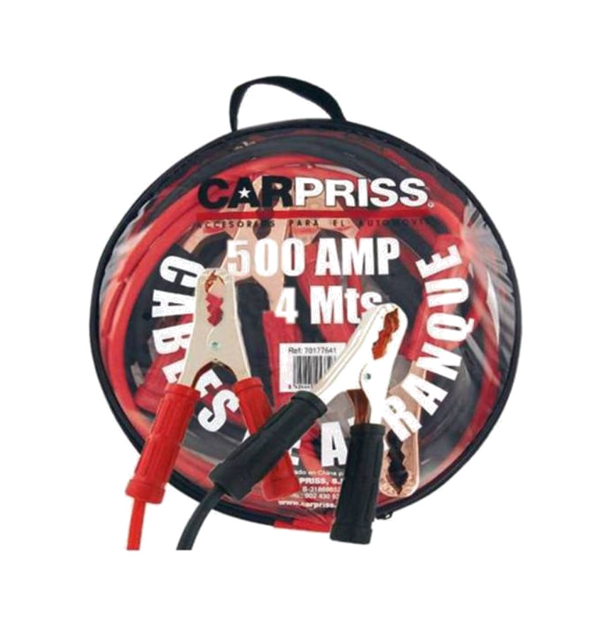 cables arranque con bolsa 500 amp 4 m