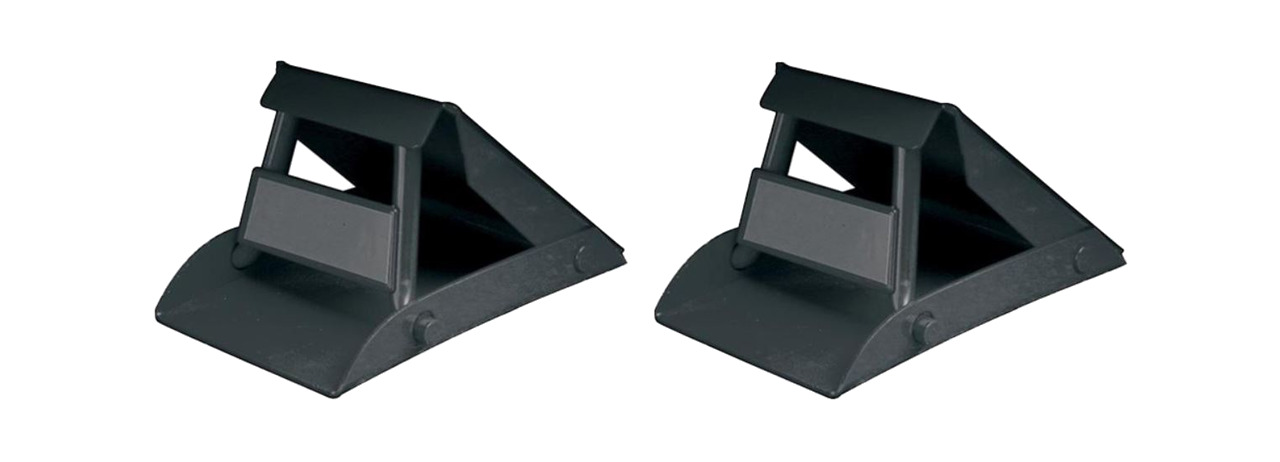 juego 2 calzos metal plegables 900 kg 12x6x15 cm