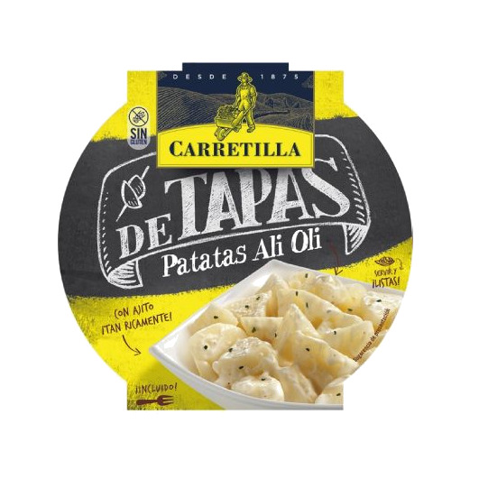 plato de patatas ali-oli