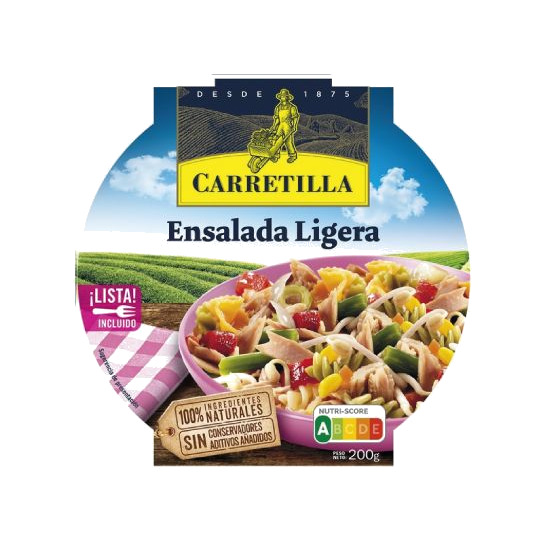 plato ensalada ligera