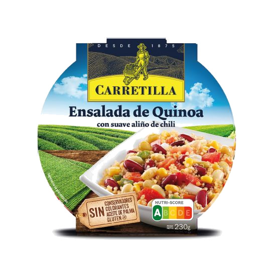 plato ensalada de quinoa