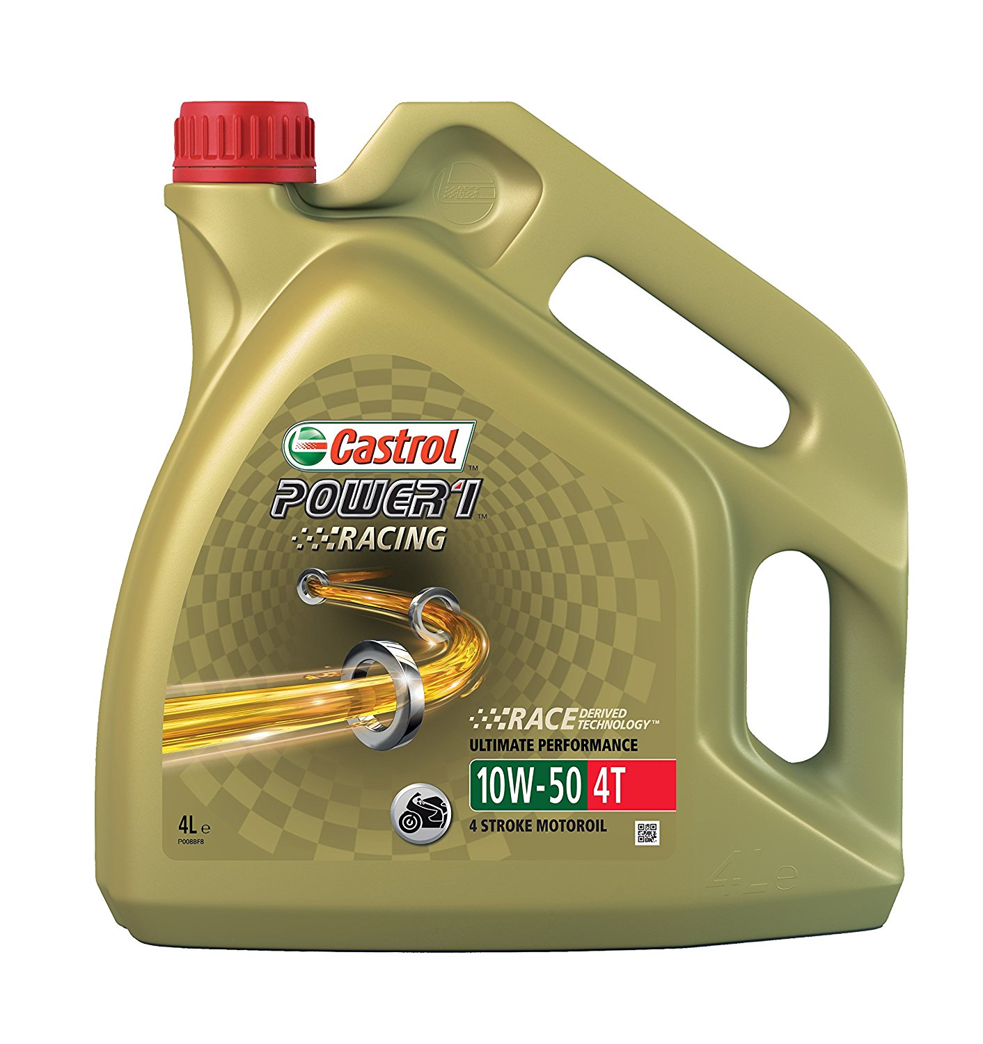 aceite lubricante para motor power1 racing 4t 10w 50 4l