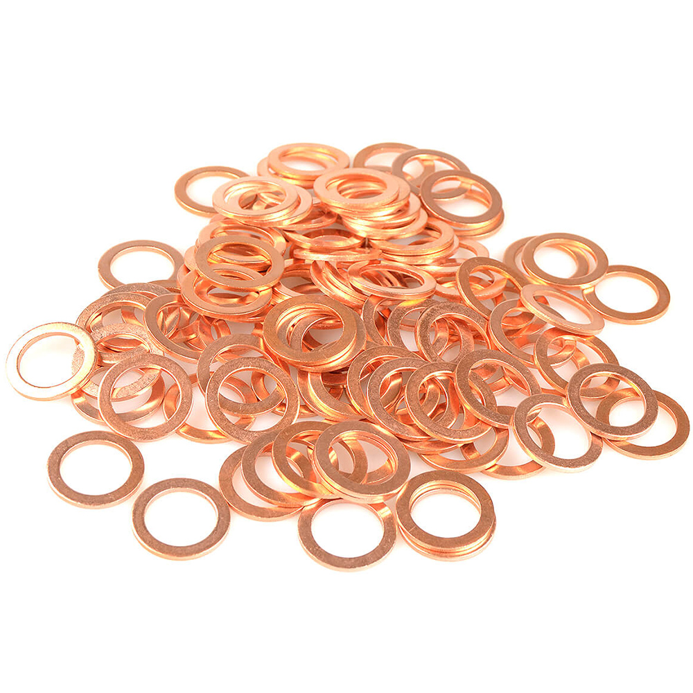 arandela cobre para cambios de aceite 10x16x1,5 (100u) r100160gc/100