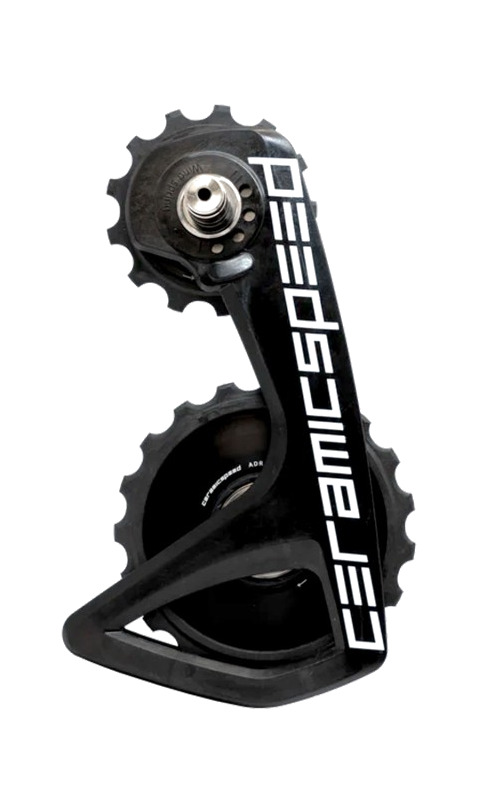 pata cambio trasero roldanas ruletas ceramicas ospw rs for shimano 9250/8150 alpha   black team
