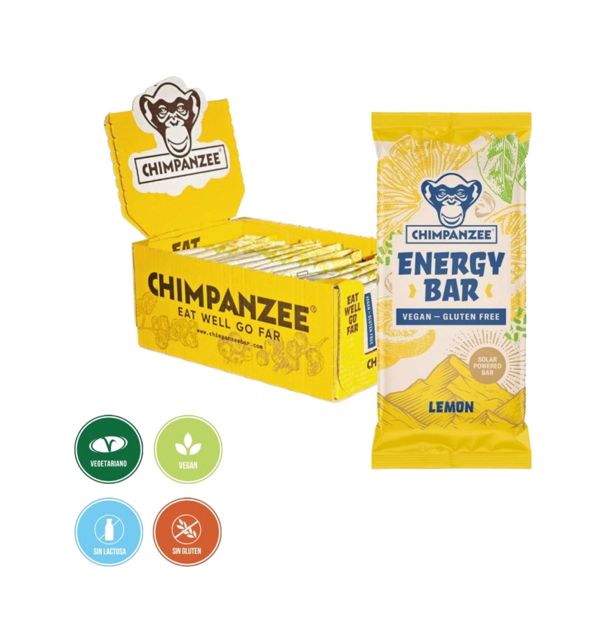 barrita energética vegan / gluten free  15x55 g - lemon