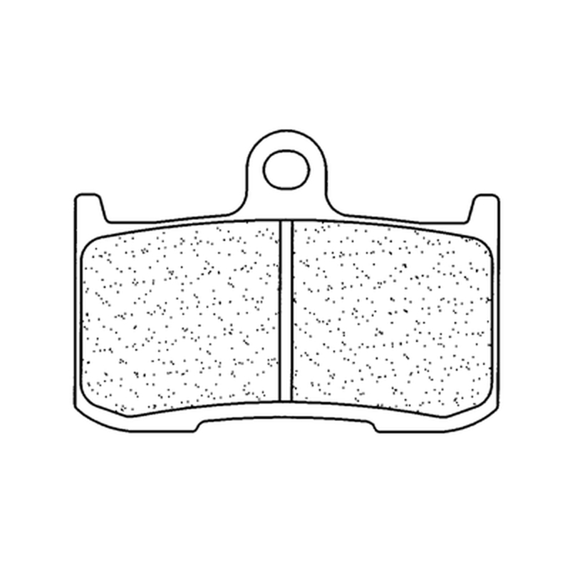 pastillas freno delanteras cl sinterizadas nissin 4 piston radial caliper - road