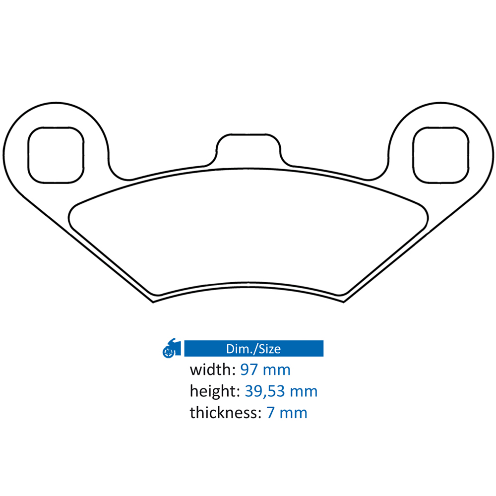 pastillas freno sinterizadas cl brakes