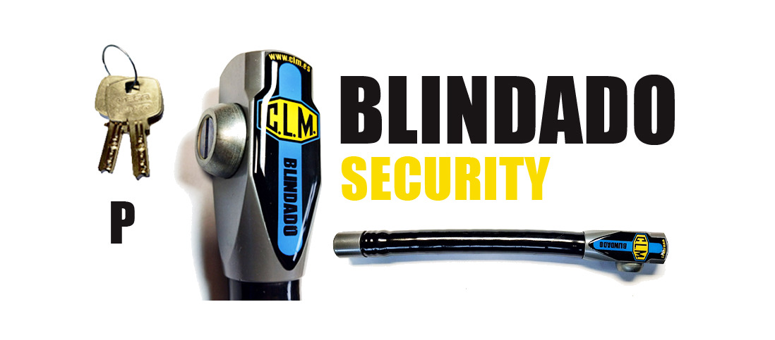 CLM SCOOT Blocco manubrio antifurto BLINDADO SECURITY - Afbeelding 1 van 1