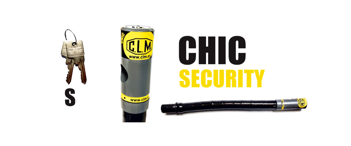 CLM SCOOT Antirrobo candado de manillar CHIC SECURITY SERRETA compatible con HON - Imagen 1 de 1