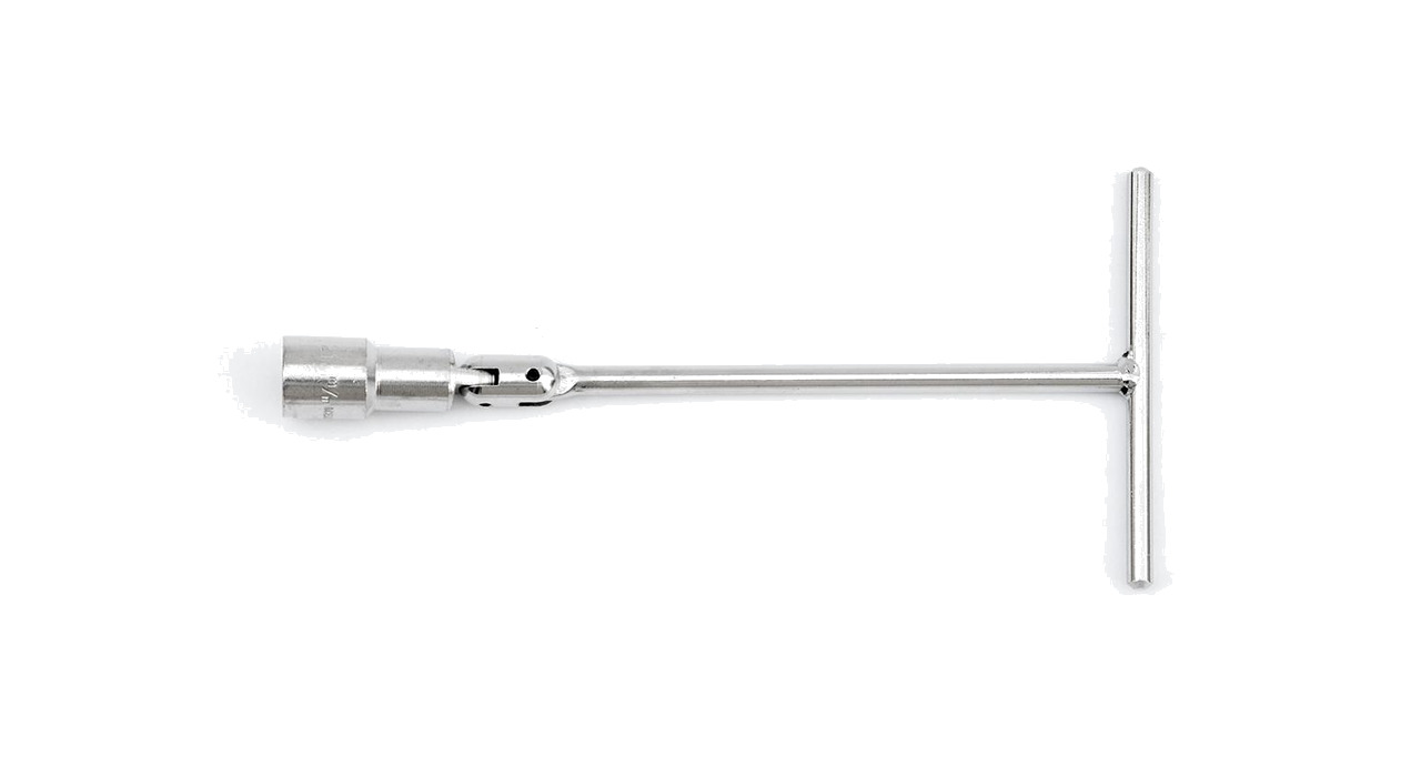 llave bujias articulada acero ll-b/16-s