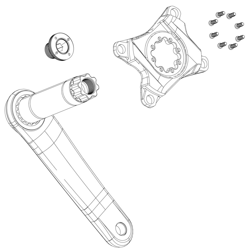 protector de plato 5 brazos aero guard s350