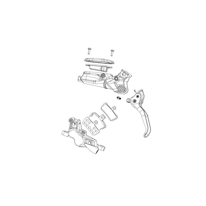 adaptador para freno de disco trasero  postmount 203 mm->220 mm