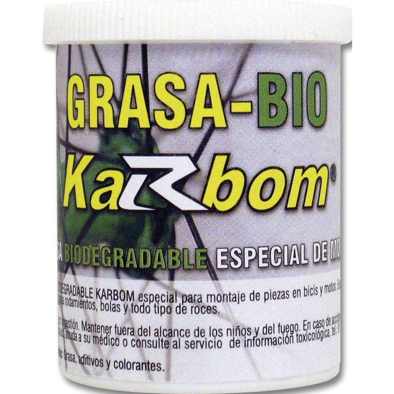 Grasa de montaje lubricante biodegradable Karbom 70g para bicicletas y otros mat