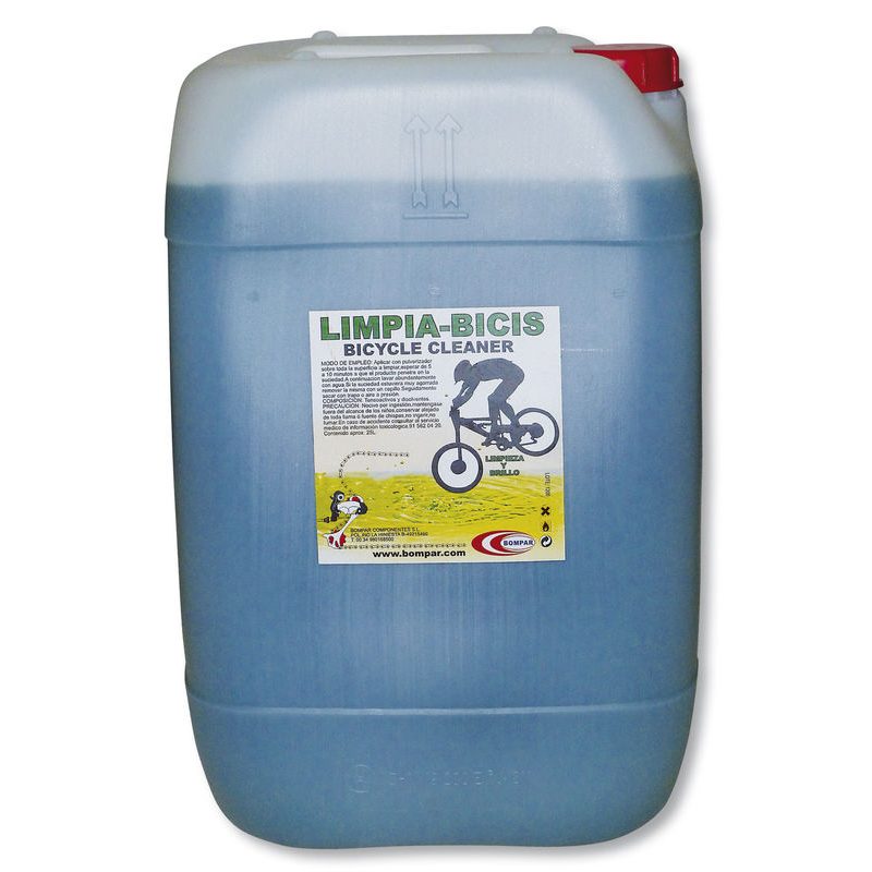 limpieza- garrafa liquido limpia bicicletas 25l
