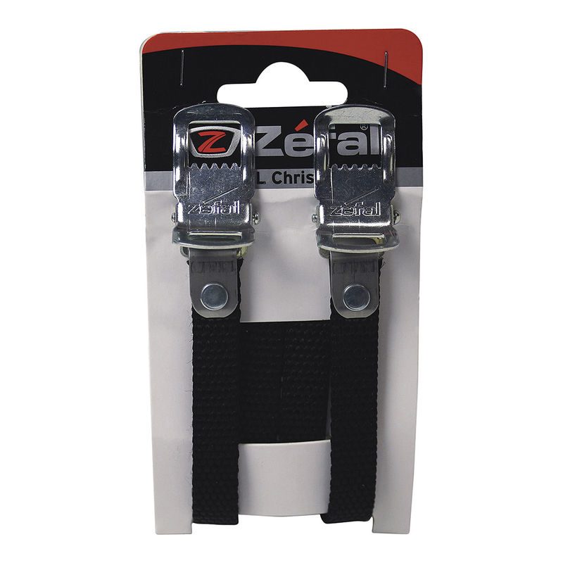 juego de 2 correas de tela de fibra para pedales mtb largas 440 mm zefal
