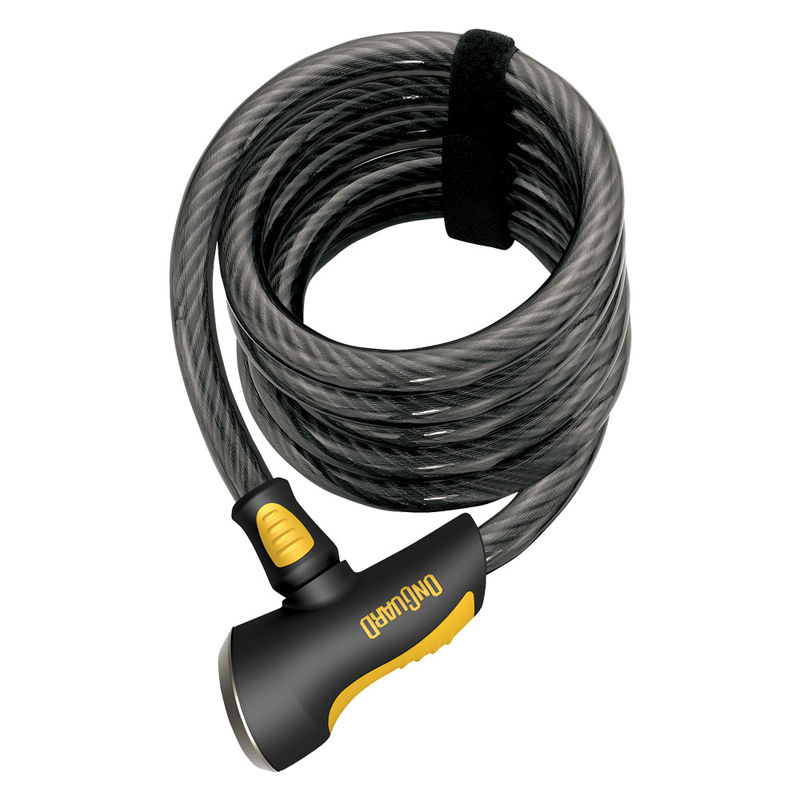 candado espiral onguard doberman llave 185 cm x 12 mm
